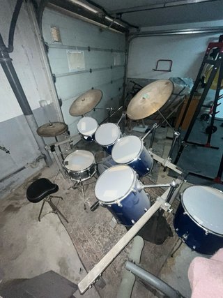 Batería Vintage Sonora Azul