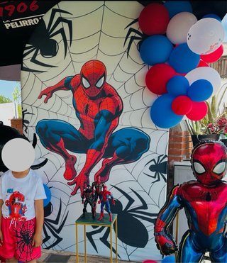 Fondo de tela para arco Spiderman