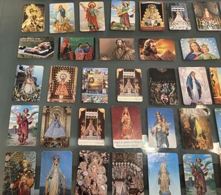 Pack lote 70 calendarios de mano RELIGIOSOS