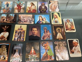Pack lote 70 calendarios de mano RELIGIOSOS