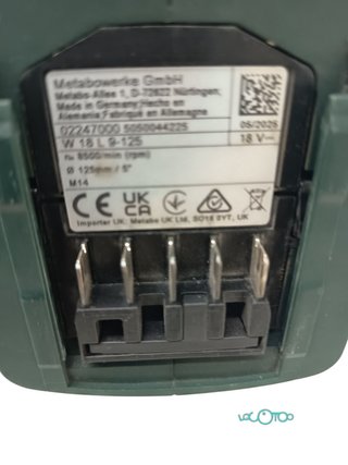 Kit Metabo Amoladora + Atornillador Batería