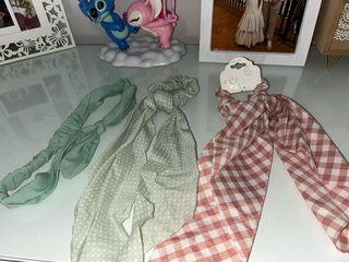 Lazos de pelo con estampado
