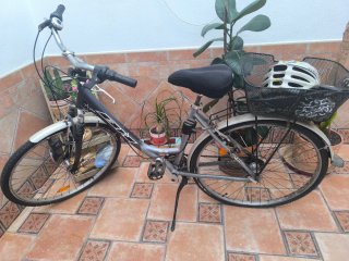 Bicicleta Híbrida Ruedas Grandes