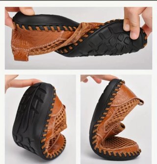 Scarpe uomo CLOHOO traspiranti pelle