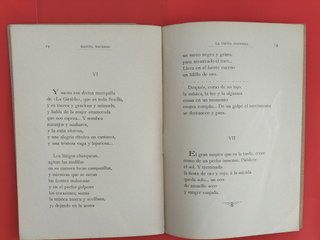 LA FIESTA NACIONAL, Manuel Machado