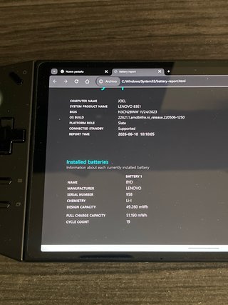 Console portatile Lenovo Legion Go
