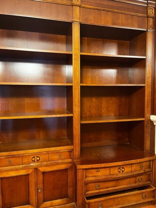 IMPRESIONANTE BOISERIE / LIBRERÍA DE MADERA MACIZA