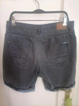 Pantalón corto vaquero Pull&Bear azul