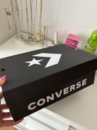 Converse All Star Plataforma Mujer Blancas