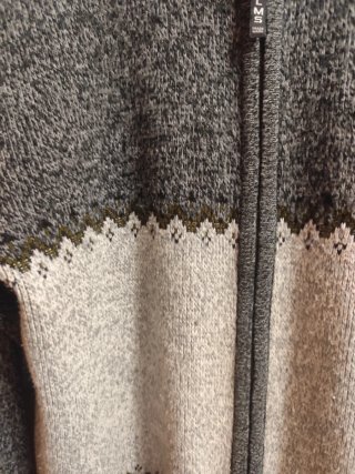 Chaqueta de punto caballero cremallera