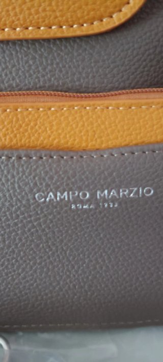 Bolso CAMPO MARZIO Gris y Amarillo