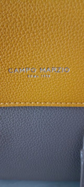 Bolso CAMPO MARZIO Gris y Amarillo