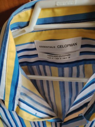 Camisa de rayas Celopman Talla S