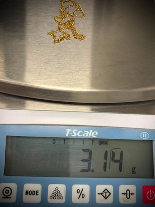 CADENA ORO 14K 3,14GR 40CM