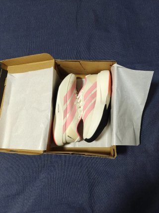 Scarpe Adidas Adizero evo sl Rosa/Bianco 40