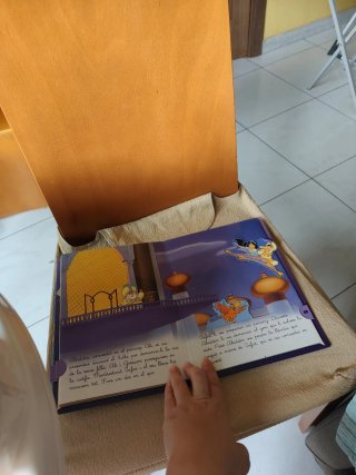 Libros Aladdín + Hércules Disney