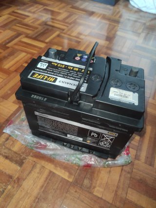 Batería Renault Hi-Life 12V 60Ah 510A EFB