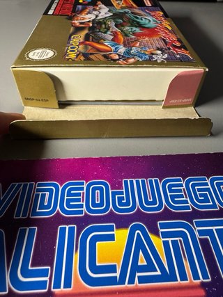 Street Fighter II SNES PAL ESP Super Nintendo