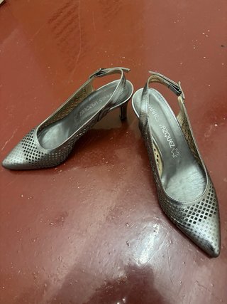 Zapatos Pomares Vázquez Plata Rejilla