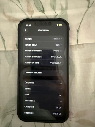 iPhone 14 Negro
