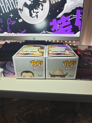 Funko Pop! One Piece Crocodile y Miss All Sunday
