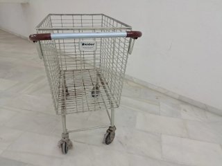 CARRO JAULA Almacén Logística KIDER con RUEDAS