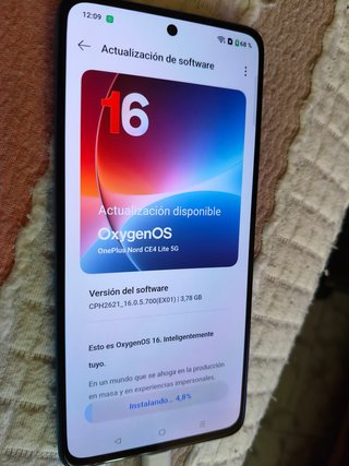 OnePlus Nord CE4 Lite 5G (8GB/256GB) Android 16