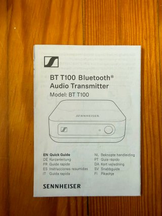 Sennheiser BT T100 Transmisor Audio Bluetooth