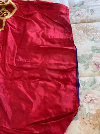 Casula Liturgica Rossa Vintage