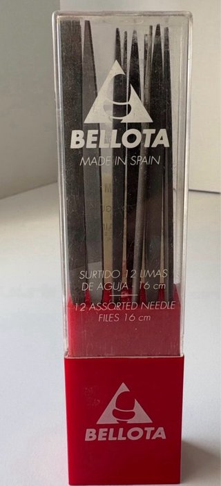 Set de limas Bellota de acero inoxidable