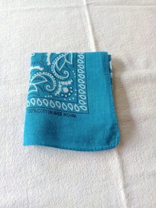Fular Cotone Azzurro
