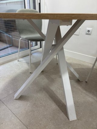 Mesa redonda comedor/cocina 100cm