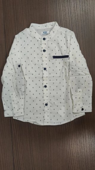Camicia maniche lunghe stile navy MELBY (24 mesi)