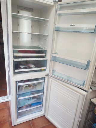 Nevera Haier Blanca