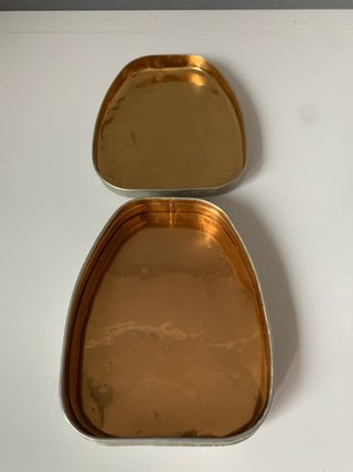 Scatola di Latta caramelle Alemagna vintage