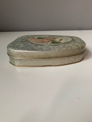 Scatola di Latta caramelle Alemagna vintage