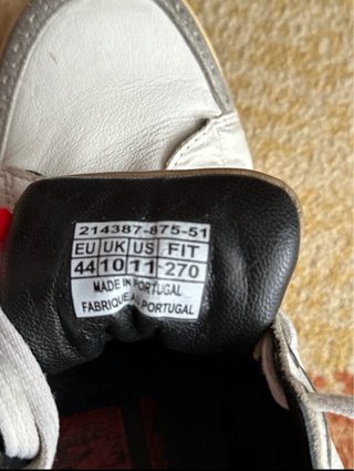 Zapatillas Levi's Cuero Blancas Talla 44