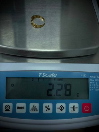 ANILLO ORO 18K 2,28 T17