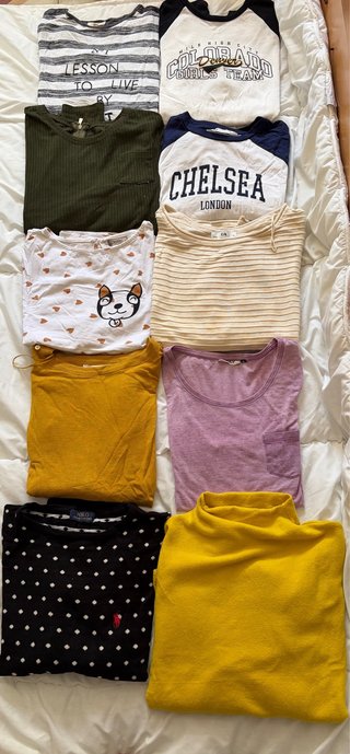 Lote de ropa ! 46 prendas S M l y Xl .