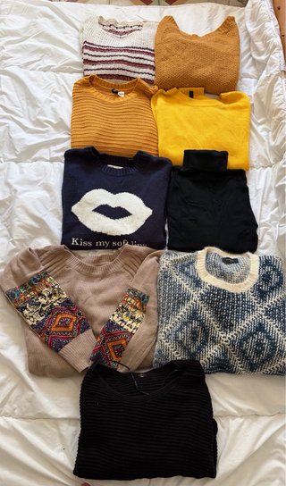 Lote de ropa ! 46 prendas S M l y Xl .