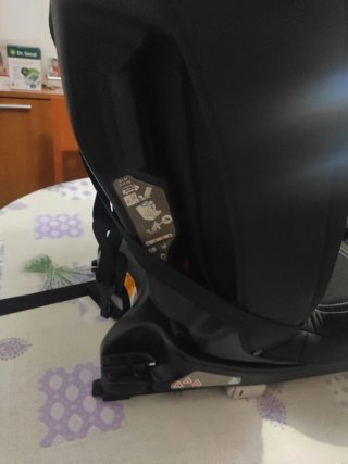 Silla de coche negra PLAY SCOOTER FIX
