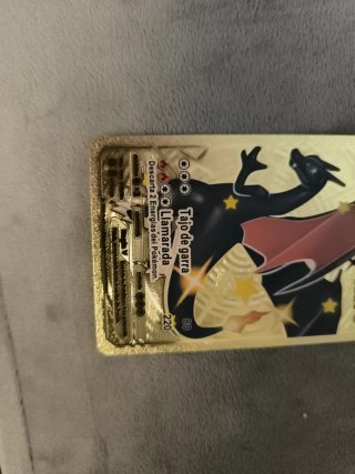 Carta Pokémon Charizard V Dorada Coleccionable