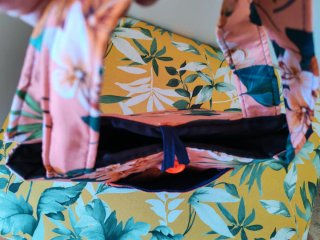 Bolso estampado floral verano