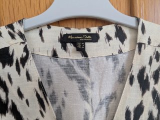 Mono Massimo Dutti estampado