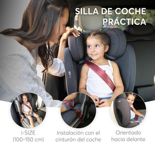 KikkaBoo silla coche i-AID grupo 3