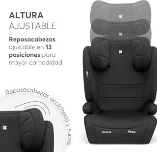 KikkaBoo silla coche i-AID grupo 3