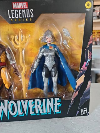 Figuras Marvel Legends Wolverine y Psylocke