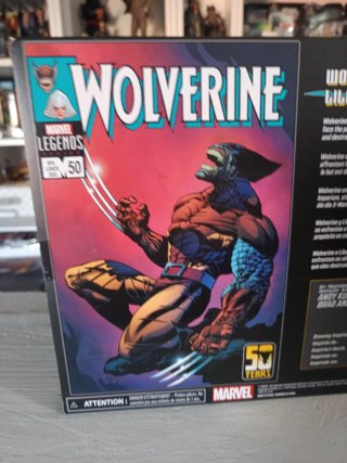 Figuras Marvel Legends Wolverine y Psylocke