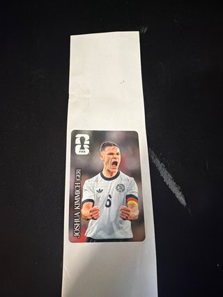 Cromo Joshua Kimmich Alemania Coca-Cola