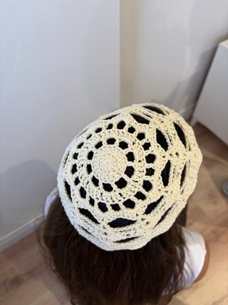 Gorrito crochet hecho a mano
